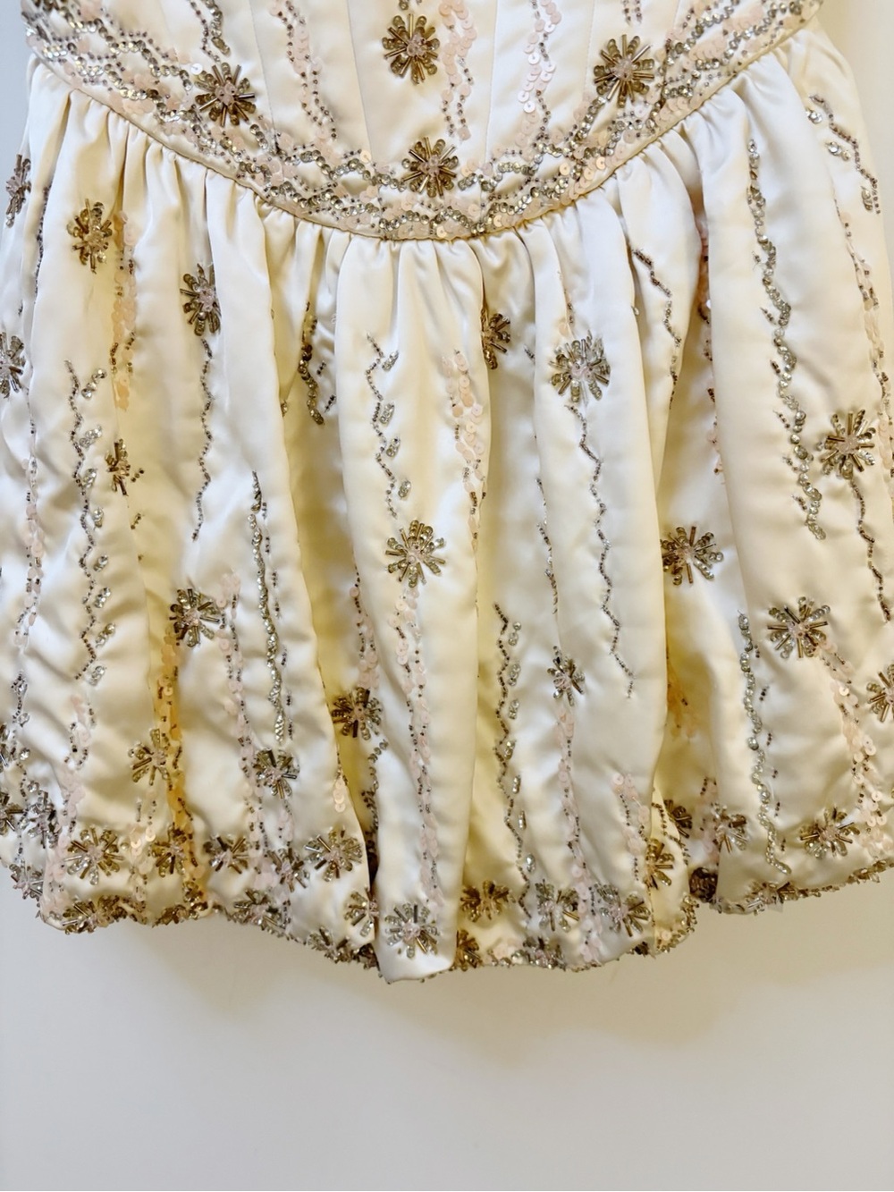 LoveShackFancy Brookhaven Bodice Bubble Luxe Dress - Picture 10 of 12